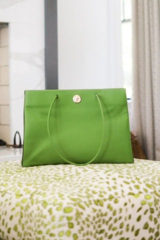 Chloe Green Leather Handbag