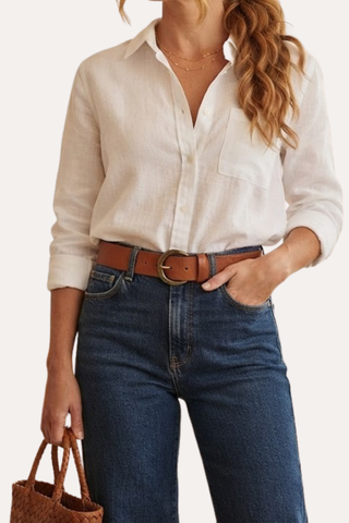 Cole Jean Belt - Cognac