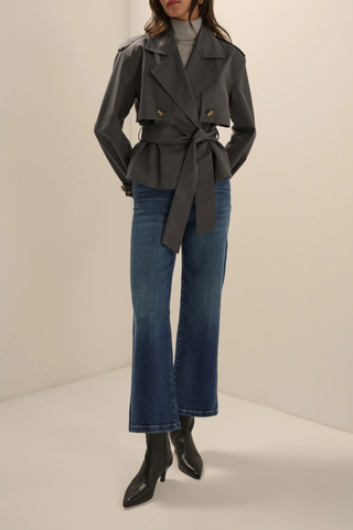 Ruby High Rise Wide Leg Straight Pant