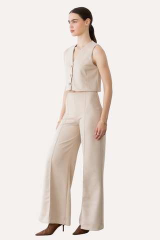 Stretch Suede Vest