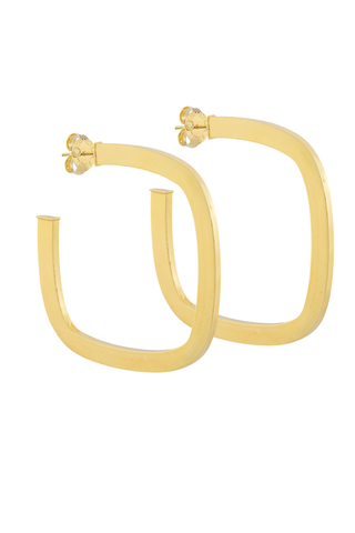 Square Elisa Hoops