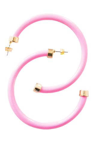 Bubble Gum Pink Hoop
