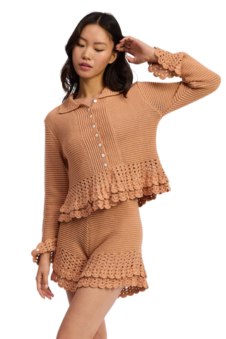 Hem Knit Shorts