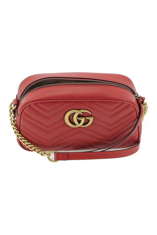 Gucci Marmont Crossbody Red