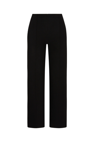 Ponte Straight Leg Pant: Cropped