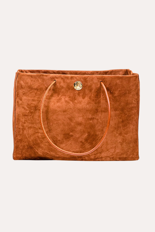 Tina Brown Suede Handbag