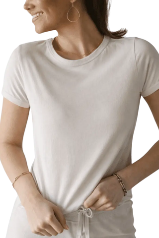 Polished Tee Short Sleeve - Oyster