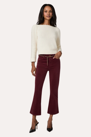 Mason Crop Bootcut Jean - Pinot Corduroy