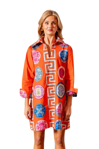 Greek Revival© Lana Shirt Dress Short
