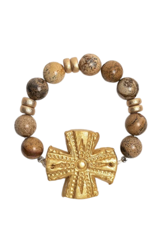 Picture Jasper with Rachel Cross Bracelet
