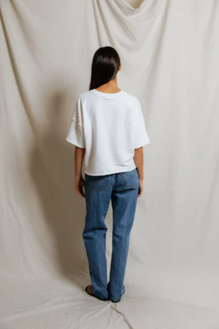 Ezra French Terry Short Sleeve Sweatshirt