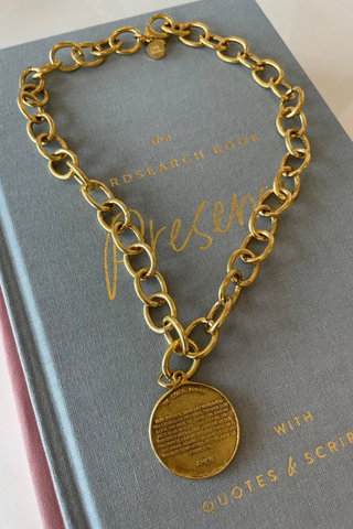 Lord's Prayer Necklace