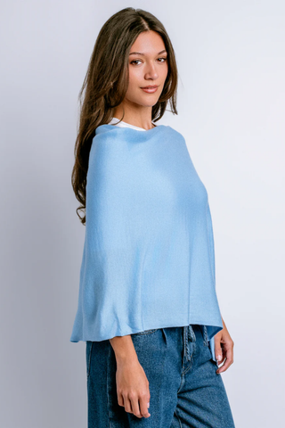 Eden Poncho II - Light Blue