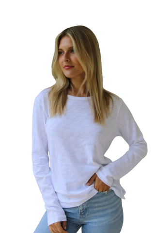 Long Sleeve Jeans Crew