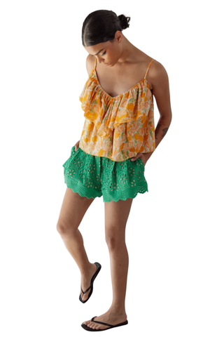 Flared Shorts