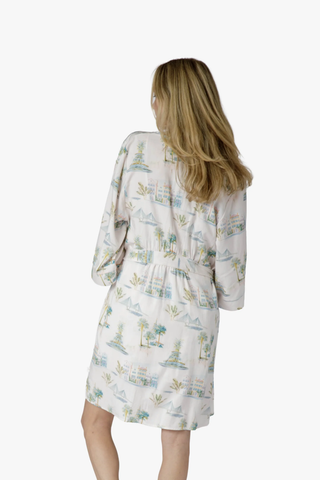 Charleston Watercolor Robe