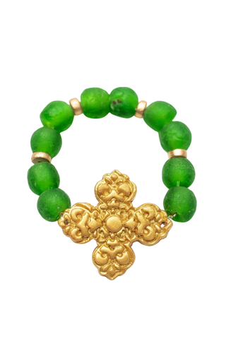 Green Glass with Andrea