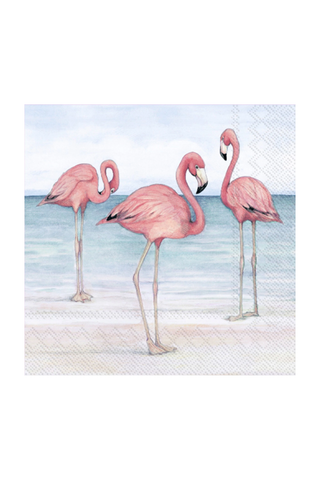Flamingo Cocktail Napkins