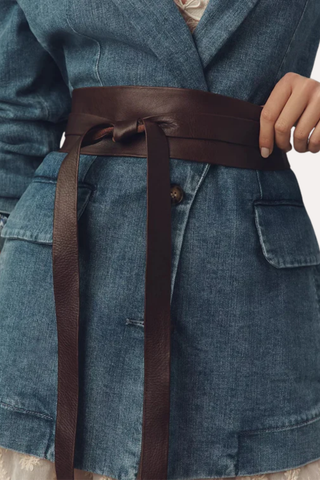Wrap Belt - Chocolate | Adjustable Os