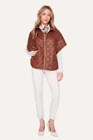 Luxe Quilted Poncho