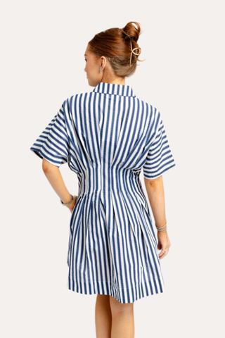 Stripe Shirt Dress