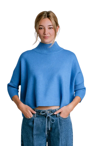 Aja Sweater - Light Blue