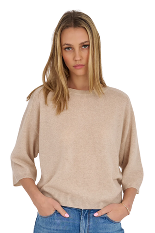 Millie Cashmere Short Sleeve Tee