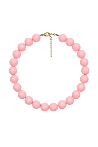 Chunky Bubblegum Pink Bubble Necklace