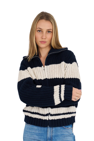 Noa Cotton Chunky Zip Up