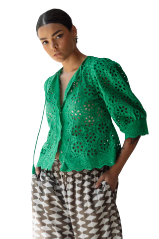 Scalloped Shirt