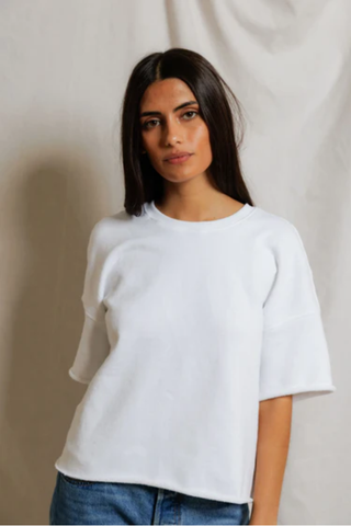 Ezra French Terry Short Sleeve Sweatshirt