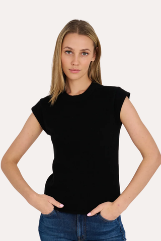 Avery Cashmere Solid Tee
