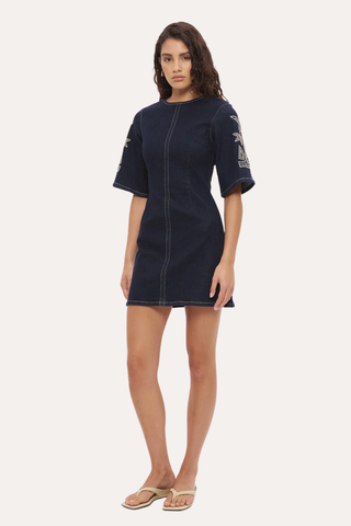 Cora Denim Mini Dress