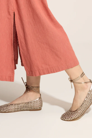 Sadie Ballet Flat Woven