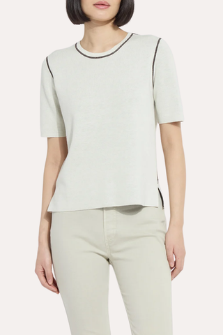 Odessa Reversible Knit Short Sleeve Tee