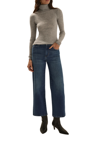 Ruby High Rise Wide Leg Straight Pant