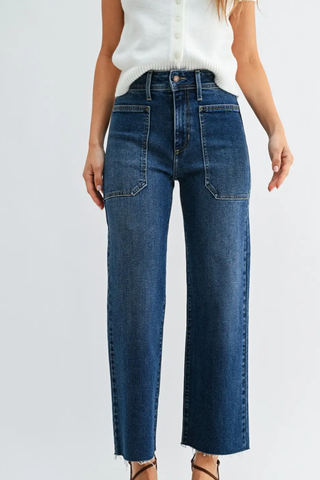 High Rise Utility Wide Leg