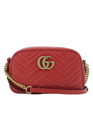 Gucci Marmont Crossbody Red