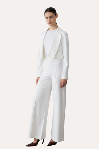 Off-White Ponte Knot Boxy Blazer