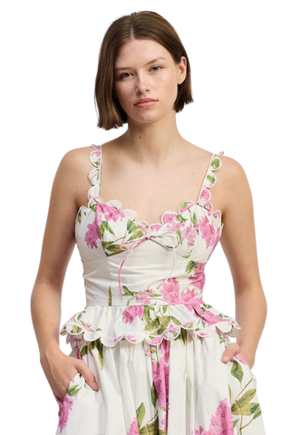 Peplum Corsett Top
