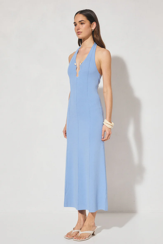 Nile Knit Dress Powder Blue