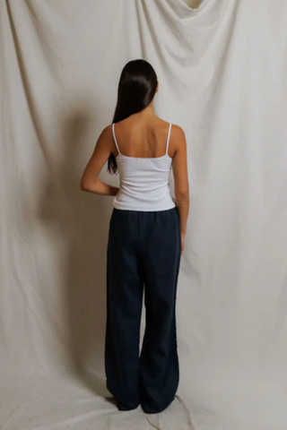 Lorana Linen Drawstring Pant