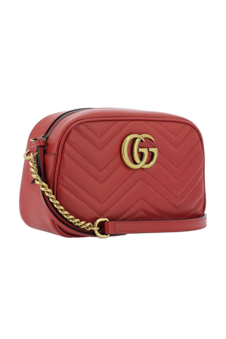 Gucci Marmont Crossbody Red