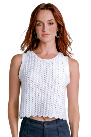 Gemelli Tank - White - S/M